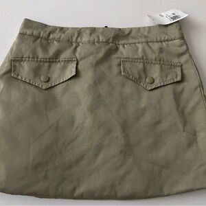 Forever 21 Quilted Olive Skirt